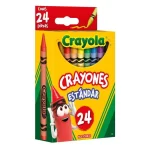 CRAYON ESTANDARD C/24 52-3024 CRAYOLA