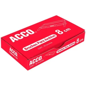 BROCHES CAJA C/50 8 CMS P1580 ACCO