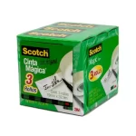 CINTA ADHE 810 MAGICA 19X33 SCOTCH PAQUETE/3