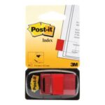 BANDERITAS ROJO 680-1 2.5X4.3CM C/50 POST-IT