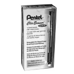 BORRADOR T/LAPIZ CLIC ERASER NEGRO ZE22-A PENTEL CAJA/12