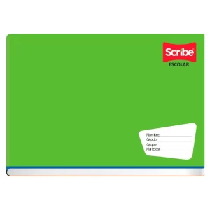 CUADERNO GRAPADO 6142 50HS F/I 5MM SCRIBE