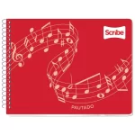 CUADERNO ESPIRAL 1108 50H PAUTADO SCRIBE