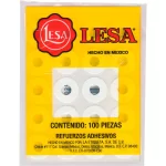 REFUERZOS BLISTER C/100 BLANCO LESA