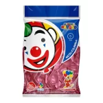 GLOBO METALICO PERLA BOLSA C/50 # 9 ROSA PAYASO