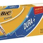 BOLIGRAFO DURA+ P/M 1.0MM ROJO M-250 BIC CAJA/12