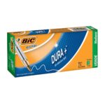 BOLIGRAFO DURA+ P/M 1.0MM VERDE M-250 BIC CAJA/12