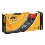 BOLIGRAFO PRECISION P/F 0.8MM NEGRO F-290 BIC CAJA/12