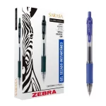 BOLIGRAFO SARASA GEL RETR GRIP P/F 0.7MM AZUL 8801 ZEBRA CAJA/12