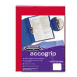 CARPETA ACCOGRIP P0971 OFICIO ROJO C/4 ACCO