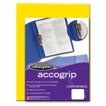 CARPETA ACCOGRIP P0974 OFICIO AMARILLO C/4 ACCO