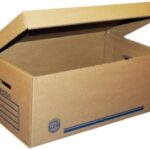 CAJA ARCHIVO CARTON CTA TAPA INT 4 50X31X25CM GEO