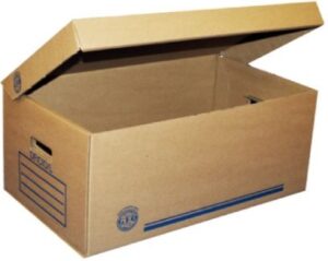 CAJA ARCHIVO CARTON OFI TAPA INT 5 50X35X25CM GEO
