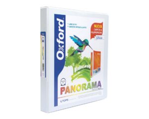 CARPETA HERRAJE O C/V CTA 1" BLANCA PP01004CB OXFORD