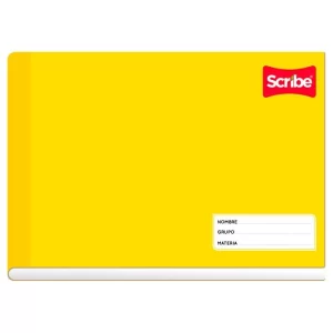 CUADERNO COSIDO CLASICO 4523 F/I 7MM 100HS SCRIBE