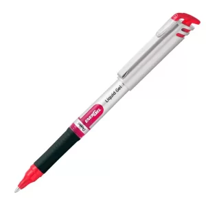 BOLIGRAFO ENERGEL GRIP P/F 0.7MM ROJO BL17-B PENTEL