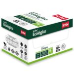 PAPEL BOND T/CARTA 500HS 75GR ECOLOGICO SCRIBE CAJA/10