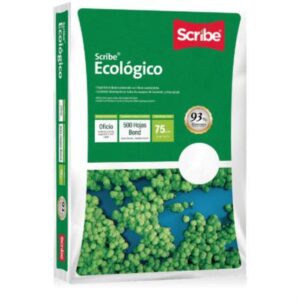 PAPEL BOND T/OFICIO 500HS 75GR ECOLOGICO SCRIBE