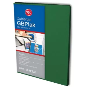 PASTAS P/ENG GBPLAK P3546 CTA VERDE C/50 GBC