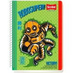 CUADERNO ESPIRAL MEGA 100HS 4540 F/F R/G SCRIBE