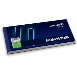 BLOCK RECIBOS DE RENTA 0021 50 HS ESTRELLA