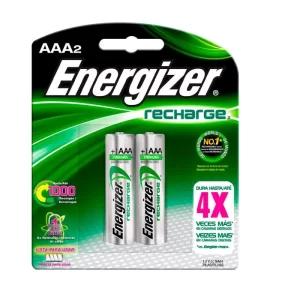 PILA RECARGABLE AAA C/2 NH12BP2 ENERGIZER