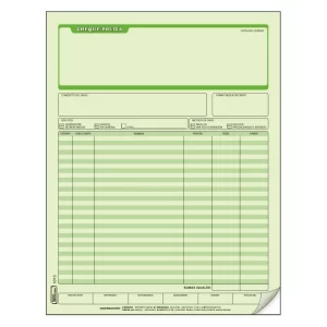 BLOCK POLIZA CHEQUE DUP 1013 CTA C/3 PRINTAFORM