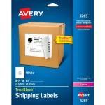 ETIQUETA LASER BCO 5265 8 1/2 X 11″ C/25 AVERY