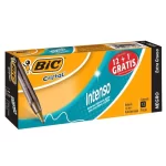 BOLIGRAFO INTENSO 1.6MM NEGRO 939687 BIC CAJA/12