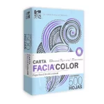 PAPEL BOND 37 KG PTE C/500 CARTA AZUL FACIA