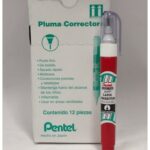 PLUMA CORRECTORA 7ML ZL63-W PENTEL CAJA/12