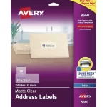 ETIQUETA LASER TRANS 8660 1 X 2 5/8″ 25/750 AVERY