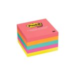 BLOCK POST-IT 2072 3X3 NEON C/375HS 3M