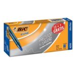 BOLIGRAFO PRECISION Y SUAVIDAD P/UF 0.7MM AZUL 939748 BIC CAJA/12