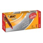 BOLIGRAFO PRECISION Y SUAVIDAD P/UF 0.7MM ROJO 939749 BIC CAJA/12