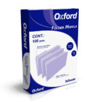 FOLDER OFICIO CREMA C/100 M758 1/2 OXFORD