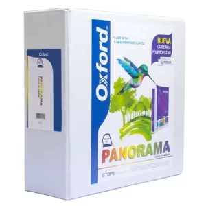 CARPETA HERRAJE D C/V CTA 4" BLANCA PP10404 OXFORD