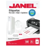 ETIQUETA LAS/INK BCO J5261 1 X 4″ 25H/500 JANEL