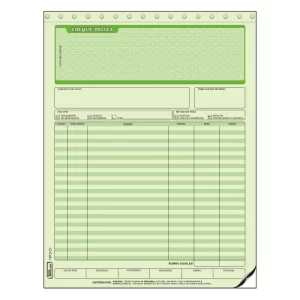 BLOCK POLIZA CHEQUE C/CARB 1013C1 CTA C/20 PRINTAFORM