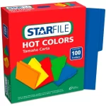 FOLDER HOT COLORS CTA PH0026 AZUL C/100 STARFILE