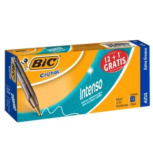 BOLIGRAFO INTENSO 1.6MM AZUL 939688 BIC CAJA/12