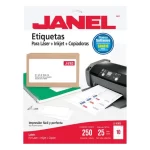 ETIQUETA LAS/INK BCO J5163 2 X 4″ 25H/250 JANEL