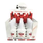 CORRECTOR LIQUIDO 20ML NE-069 NEXTEP CAJA/12