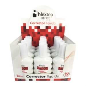 CORRECTOR LIQUIDO 20ML NE-069 NEXTEP CAJA/12