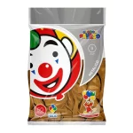 GLOBO METALICO BOLSA C/50 #9 ORO PAYASO