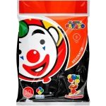 GLOBOS DECORATOR BOLSA C/50 #9 NEGRO PAYASO