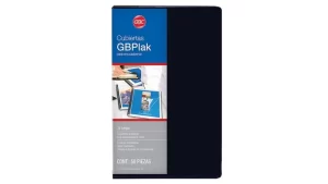 PASTAS P/ENG GBPLAK P3549 OFI NEGRO C/50 GBC