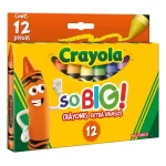 CRAYON EXTRAJUMBO C/12 52-1912 SO BIG CRAYOLA