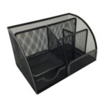 ORGANIZADOR ESCRITORIO MESH NEGRO 7 SEC NE-175 NEXTEP