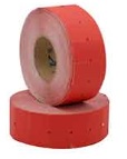 ETIQUETA EN ROLLO TRAK ROJO PASTEL G230 12X21MM C/10000